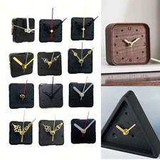 Kit Mouvement Horloge Silencieuse avec Arbre Long pour Horloges Murales Fluoresc