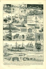 Antique River Fishing Document from the 1923 Book