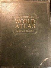 Rand McNally World Atlas - International Edition, 1935