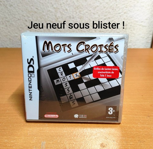 Mots croisés neuf nintendo - mots, ds