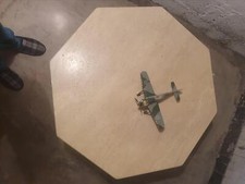 Table de salon hexagonale en