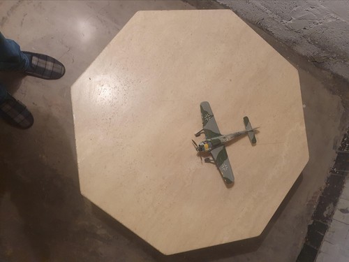 Table salon hexagonale en - de,