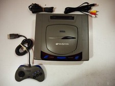 console SEGA Saturn gris grey
