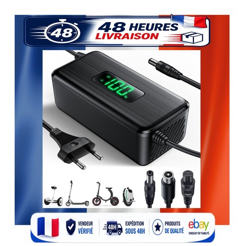 Chargeur 42v trotinette - 2a,