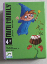 Jeu de cartes Mini Family Djeco Âge 4-7 ans De 2 à 4 joueurs Complet