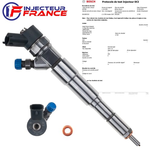 0445110047 injecteur bosch - injecteur, bmw