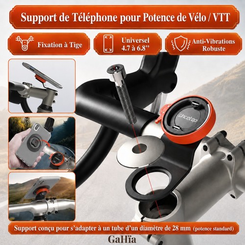 Support téléphone potence - support,