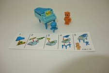 Kinder cats with home furniture, gardener cat and piano K98N 46 av BPZ