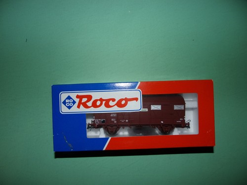Roco wagon couvert court - couvert,