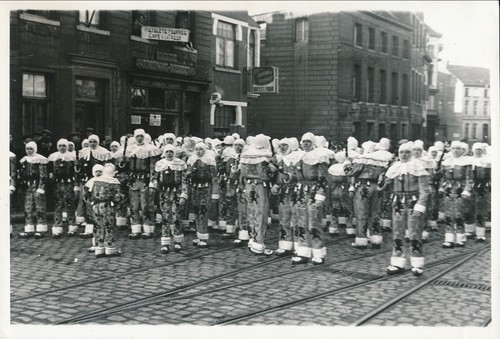 Binche 1950 fête des - binche,