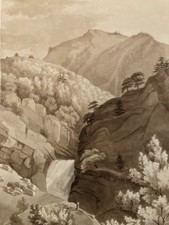 Très Beau Dessin XIXe 1830