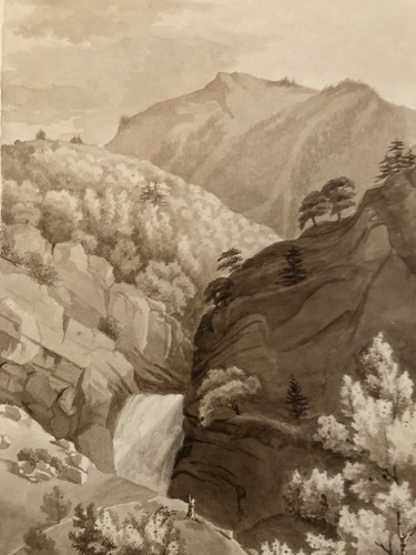 Très beau dessin xixe 1830 - beau,