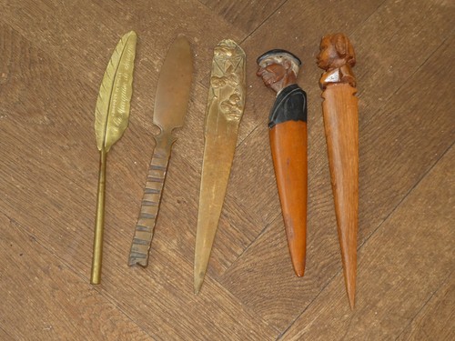 Lot coupes papiers ouvre - lot, 4