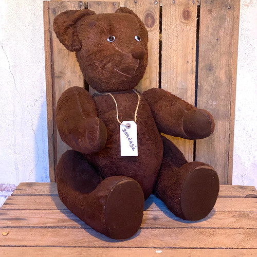 Ancien ours peluche barnabé - ancien,