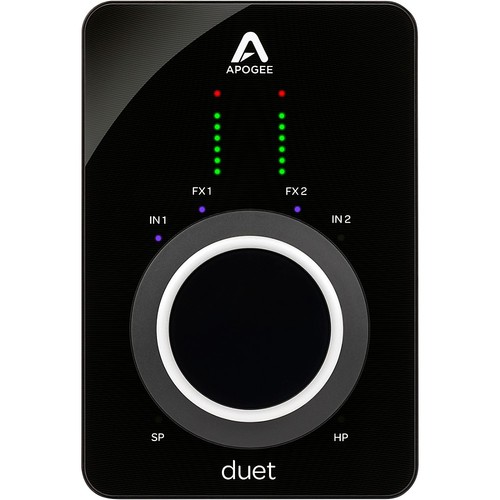Apogee duet 2x4 - 3, audio
