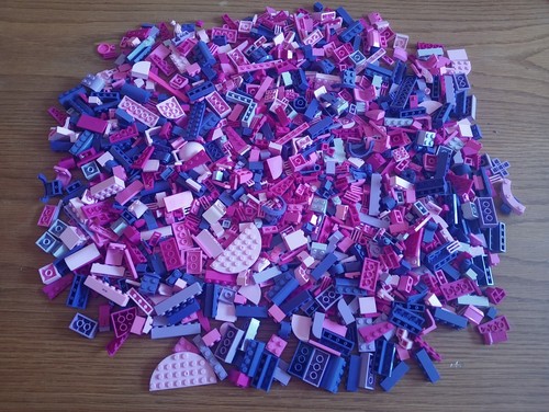 Lego lot brique rose - lot, violet