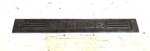 Plaque panneau garniture - de,