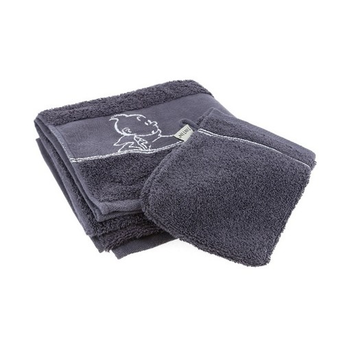 Serviette bain gant de - serviette, et