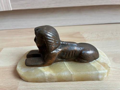 Statuette sphinx égyptien - , en