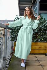 House of Chenille Luxury Royal Embroidered Shawl Collar Chenille Robe