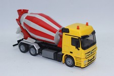 SIKU 3539 Mercedes Benz Camions Malaxeurs Jaune/Rouge Bétonnières 1:50 Neuf En