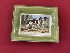 GASCON SAINTONGEOIS Dog Hunting Ashtray Made In Italy