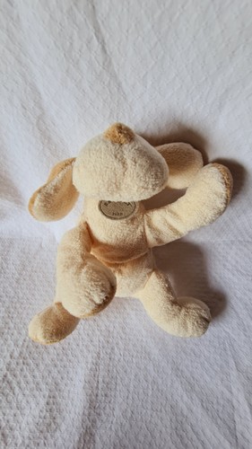 Peluche doudou chien écru - chien,