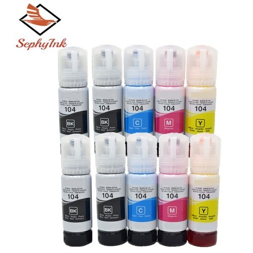 Lot recharges d - de, d'encre