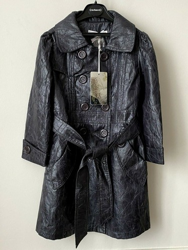 Manteau imperméable gris noir - manteau,