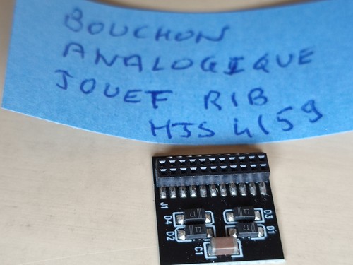 Bouchon analogique jouef - bouchon,