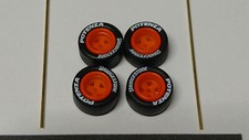 Set de jantes Bridgestone Potenza Orange 4 branches pneu gomme pour Custom (ET)