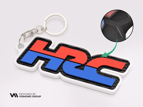 Porte clés caoutchouc honda - porte,