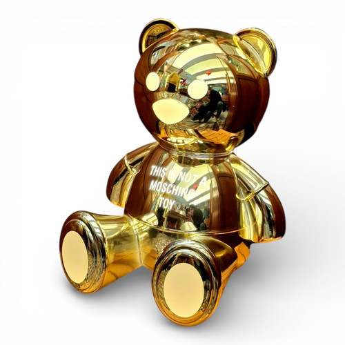 Toy gold bear table lamp - toy,