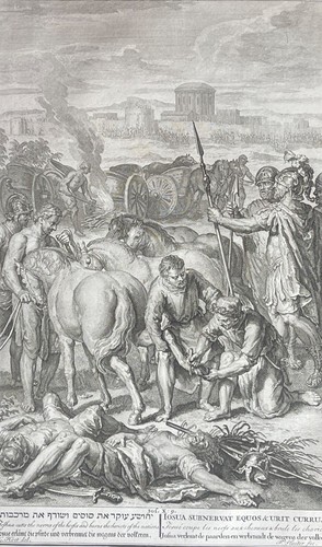 Josué paralyse les chevaux - , et