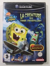 BOB L EPONGE - LA CREATURE DU CRABE CROUSTILLANT NINTENDO GAMECUBE (GC) PAL-FRA 