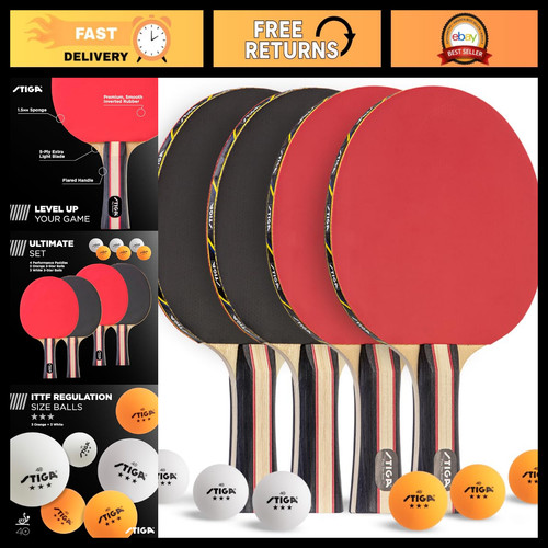 Table tennis set for 4 - table,
