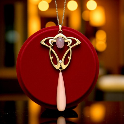 Superbe collier pendentif - collier,