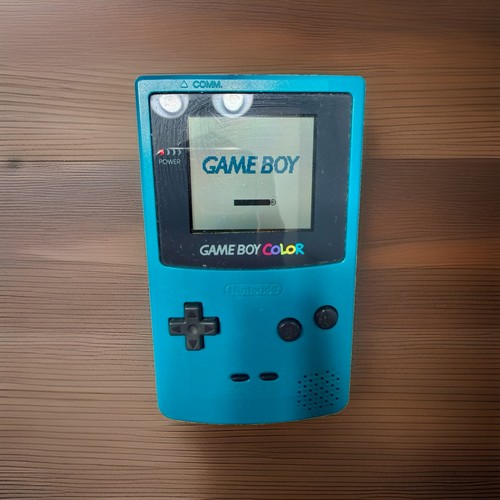 Nintendo game boy color teal - game,