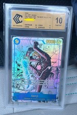 carte manga SANJI CCC 10 GOLD