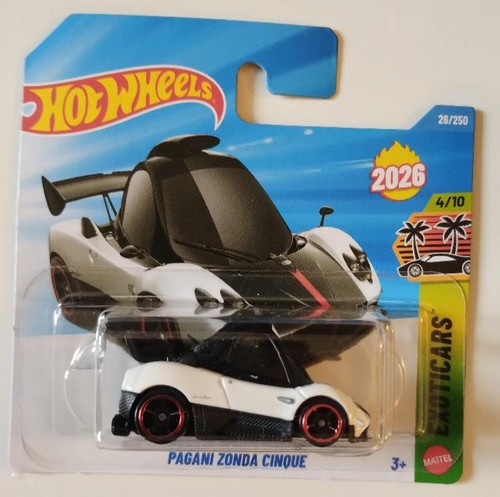Hot wheels pagani zonda - wheels, cinque