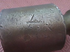 poids 2 kg en laiton balance