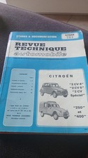 Revue Technique Citroën 2cv