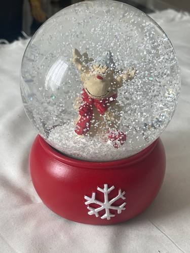 Boule neige noël renne - boule,