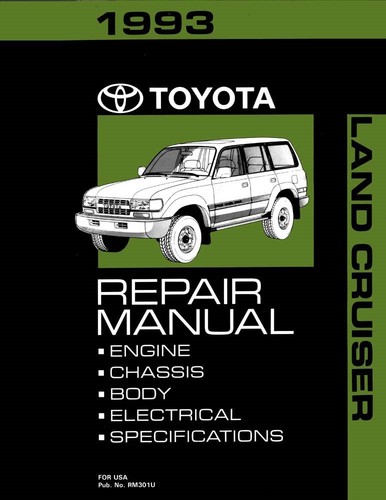 1993 toyota land - toyota, shop