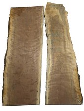 2X Noyer Barre Bois Tonneau