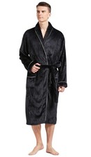 Peignoir polaire à col châle