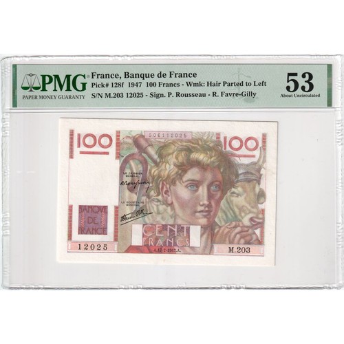 France 100 francs - 100, jeune