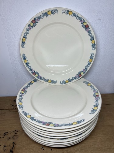 Assiettes creuses longchamp - 10,