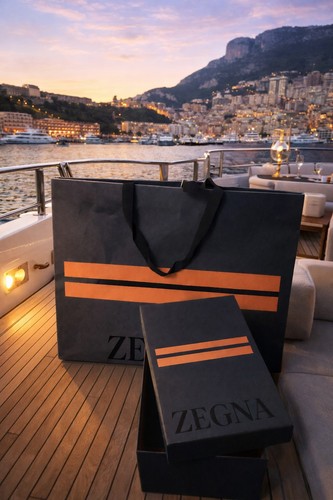 Boite zegna 20x36x13 avec sac - zegna,