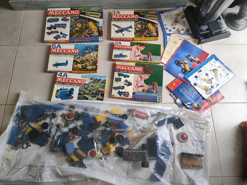 Rare lot meccano vintage - lot,